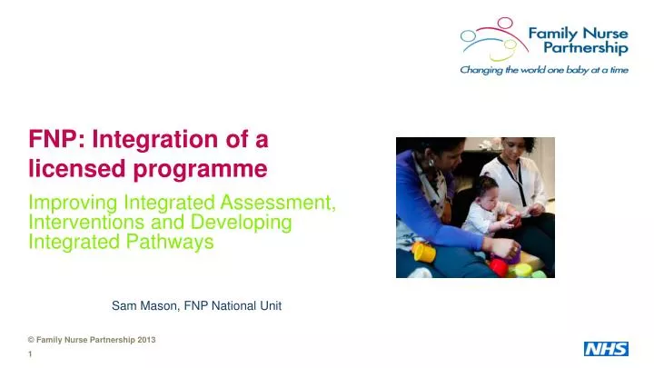 fnp integration of a licensed programme