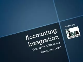 Accounting Integration