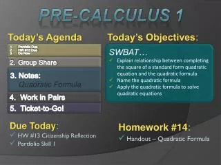 today s objectives