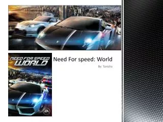 Need For speed: World