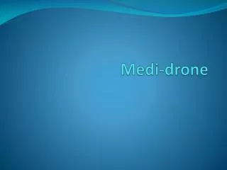 Medi-drone