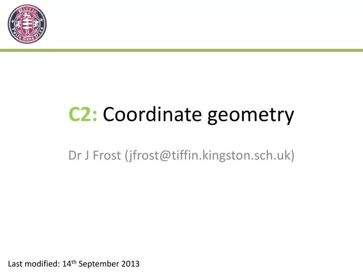 c2 coordinate geometry