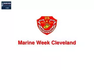 Marine Week Cleveland