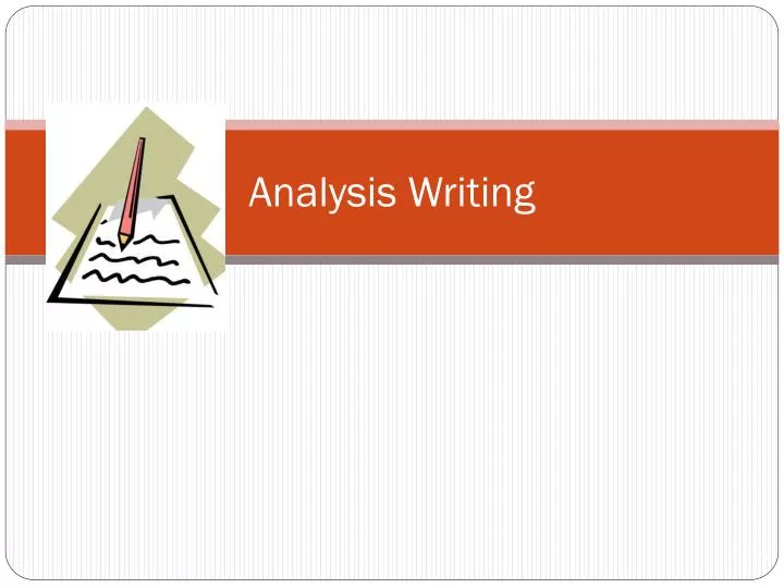 analysis writing