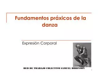fundamentos pr xicos de la danza