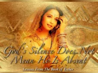 Lessons From The Book of Esther