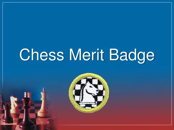 chess merit badge