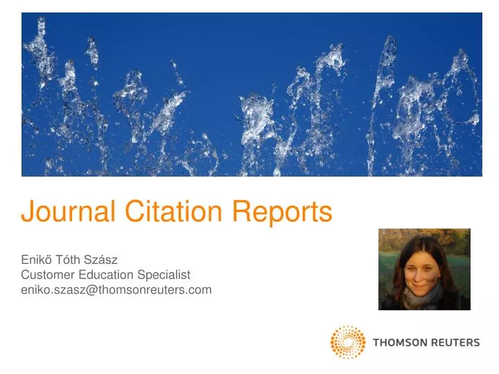 journal citation reports