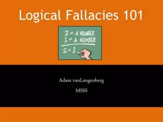 Logical Fallacies 101