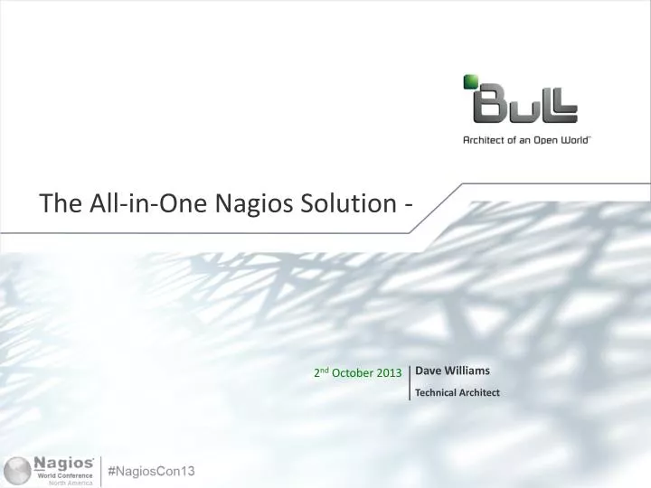the all in one nagios solution