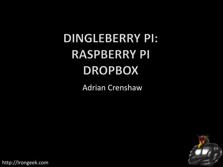 dingleberry pi raspberry pi dropbox