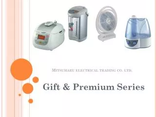 Mitsumaru electrical trading co. ltd.