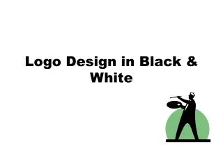 Logo Design in Black &amp; White