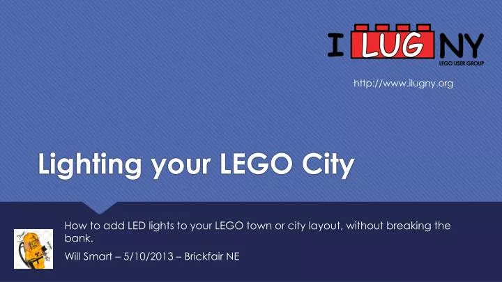 lighting your lego city