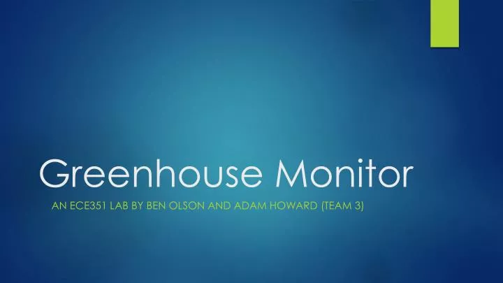 greenhouse monitor