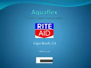 Aquaflex Hybrid Adhesive Demonstration