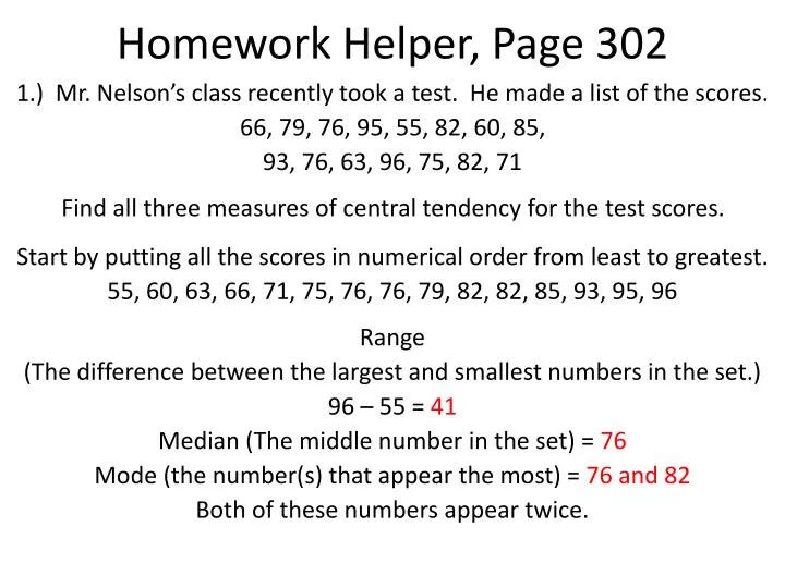 homework helper page 302