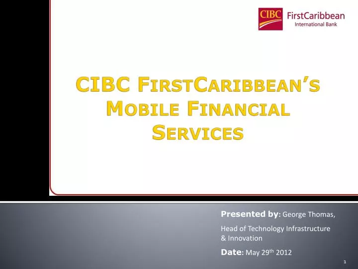 cibc firstcaribbean s mobile financial services
