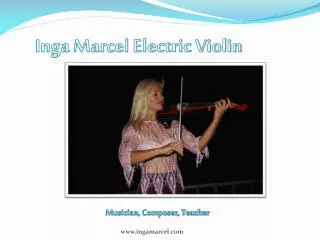 Inga Marcel Electric Violin