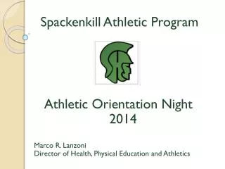 Spackenkill Athletic Program