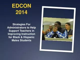 EDCON 2014