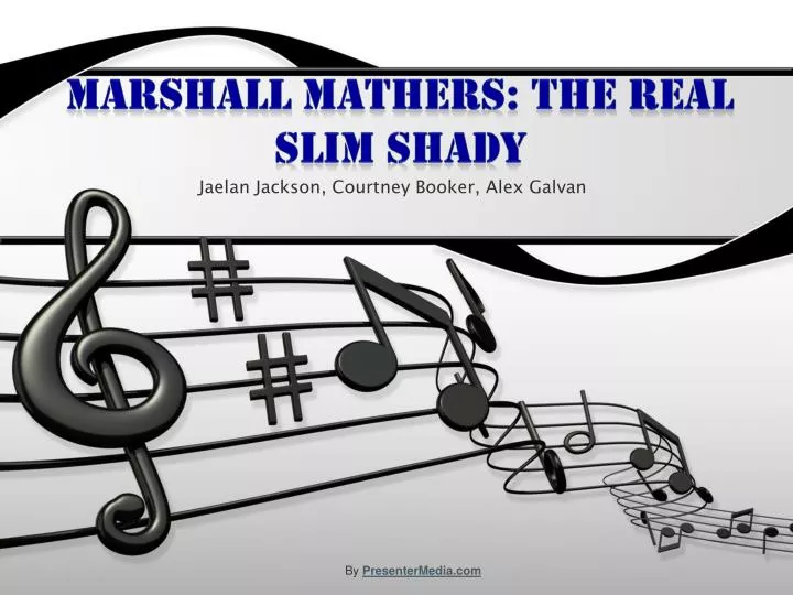 marshall mathers the real slim shady
