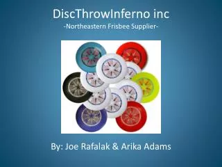 DiscThrowInferno inc -Northeastern Frisbee Supplier-