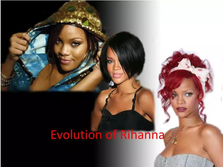 evolution of rihanna