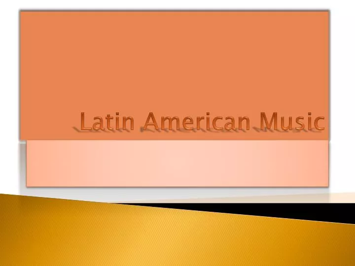 latin american music