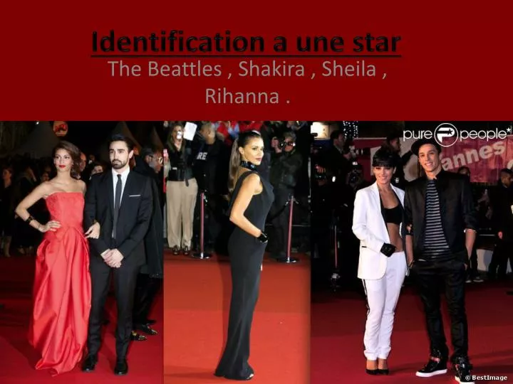 identification a une star