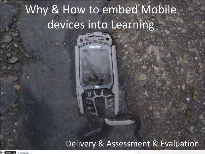 why how to embed mobile devices into learning