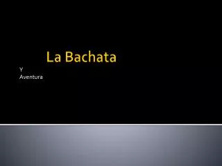 y aventura