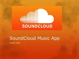 SoundCloud Music App