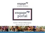 EngageNY Portal Overview: Enhancing Educational Outcomes through Data Integration - slide 1