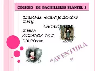 COLEGIO DE BACHILLERES PLANTEL 5