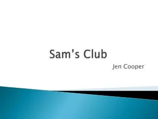 sam s club