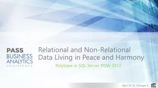 Relational and Non-Relational Data Living in Peace and Harmony