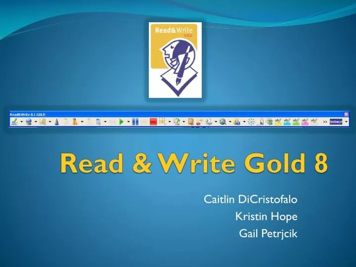 read write gold 8