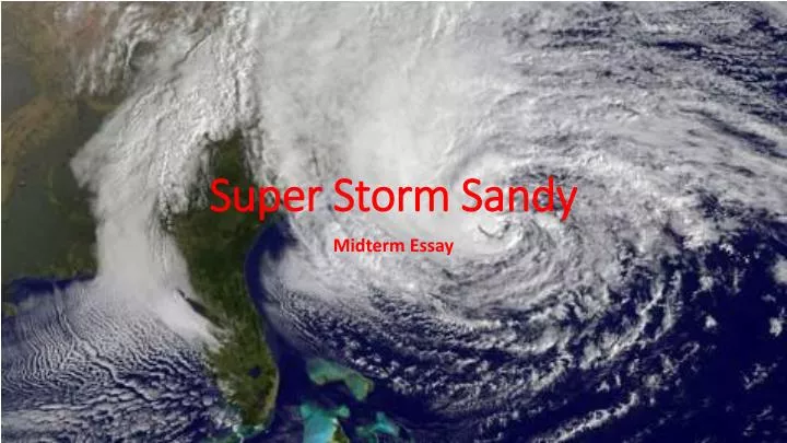 super storm sandy