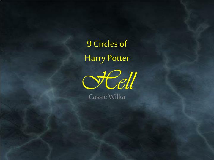 9 circles of harry potter hell