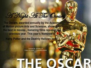 A Night At The Oscars