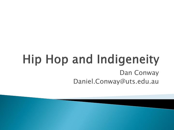 hip hop and indigeneity