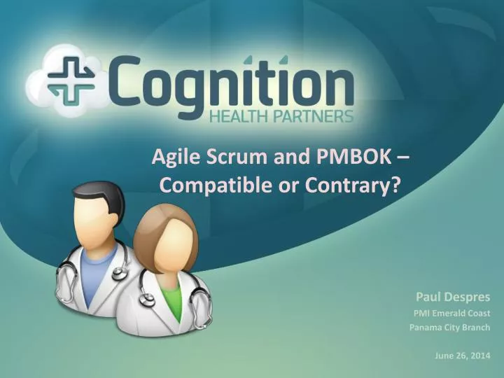 agile scrum and pmbok compatible or contrary