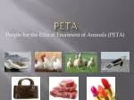 PETA - slide 1