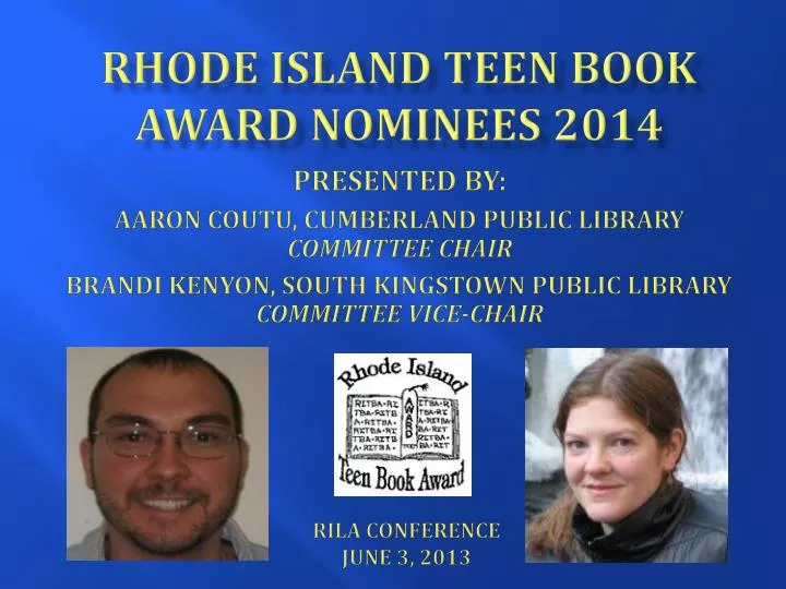 rhode island teen book award nominees 2014