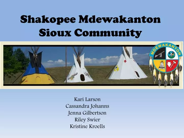 shakopee mdewakanton sioux community