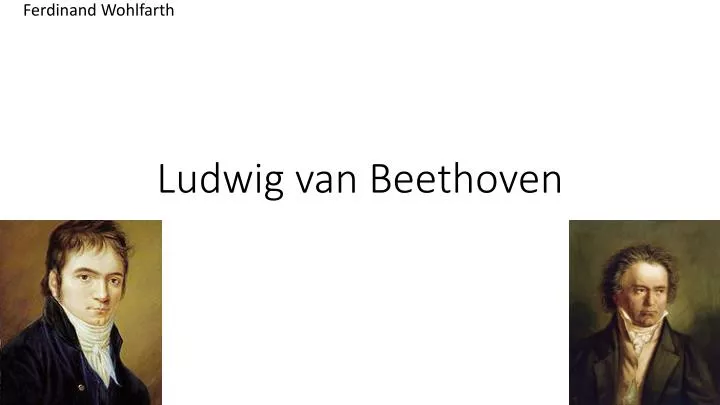 ludwig van beethoven