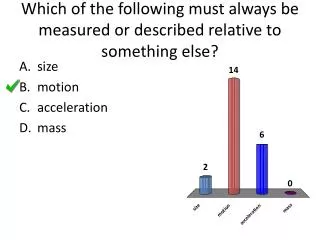 Which of the following must always be measured or described relative to something else?