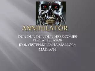 ANNIHILATOR