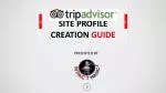 SITE PROFILE CREATION GUIDE - slide 1